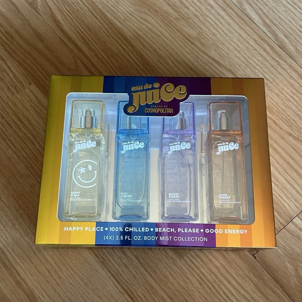 NEW Cosmopolitan Eau de Juce Body Mist Collection
